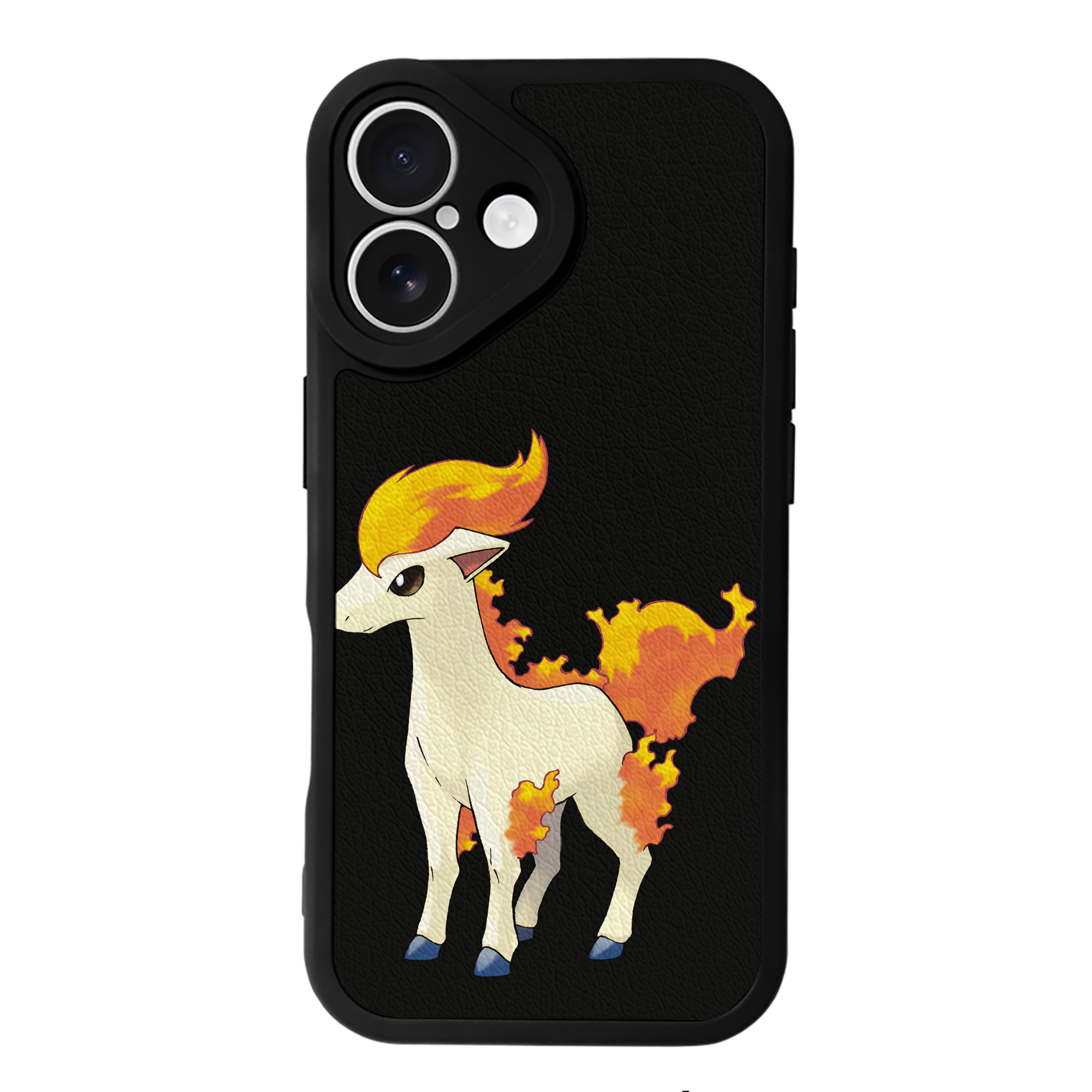 （画像用） ポケットモンスター Pokémon 【iPhone 16シリーズ対応】シリコンスマホケース（レザー調） 材質：シリコン